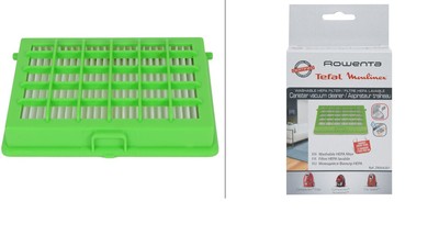 Rowenta filtro hepa lavabile per aspirapolvere serie Compacteo, City Space, Compacteo Ergo RO17 RO24
