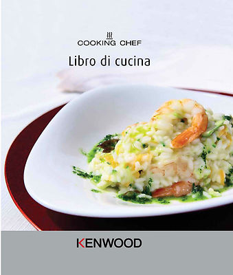Kenwood Rezeptbuch Rezeptesammlung auf Deutsch für Cooking Chef - 350 Rezepte