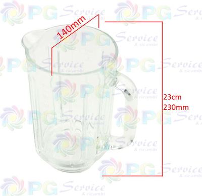 Kenwood bicchiere caraffa vetro frullatore BL700 BL710 AT358 KAH358GL Chef Sense