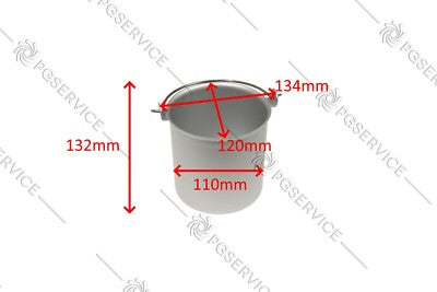 Ariete cestello ciotola gelatiera Gran Gelato 693 per Melchioni per Princess