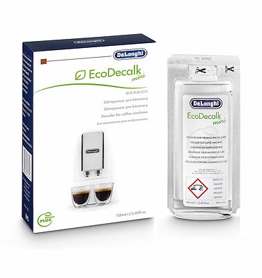 Delonghi decalcificante disincrostante calcare EcoDecalk macchina caffè 100ml
