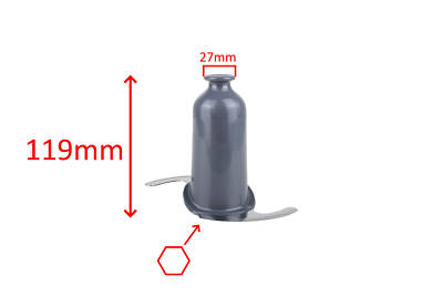 Lame de couteau Kenwood pour robot culinaire Major Chef Sense Cooking AT647 KAH647