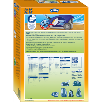 Swirl PH86 4 worki do odkurzacza Philips City Lane Expression Impact Plus Mobil