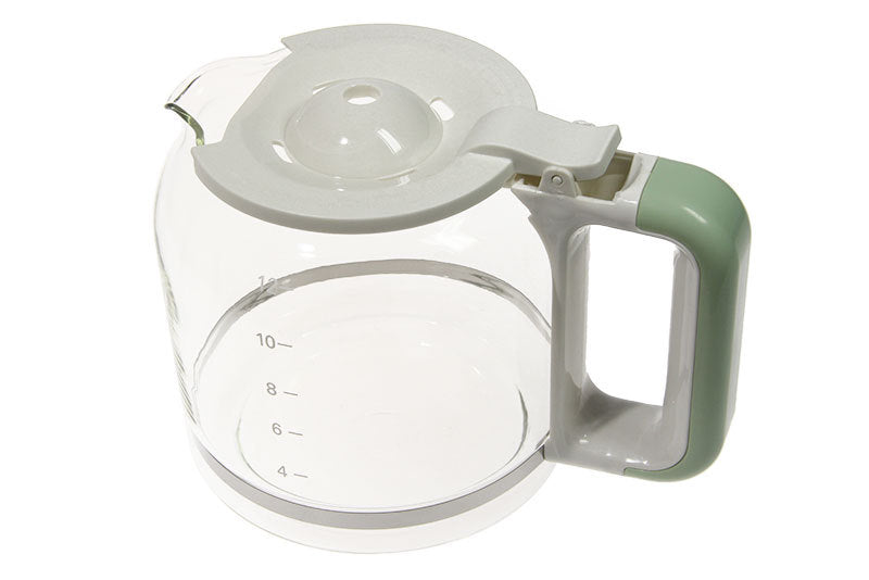 Ariete caraffa boccale contenitore recipiente vetro verde macchina caffè 1342