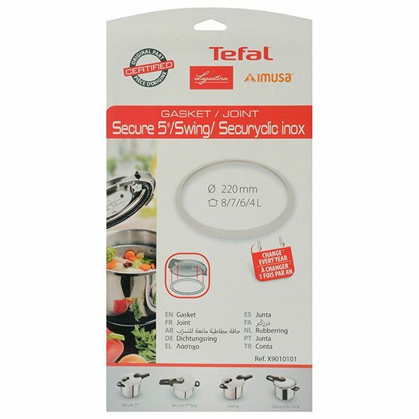 Lagostina Tefal afdichting snelkookpan Swing Secure 4L 6L 220mm 22cm