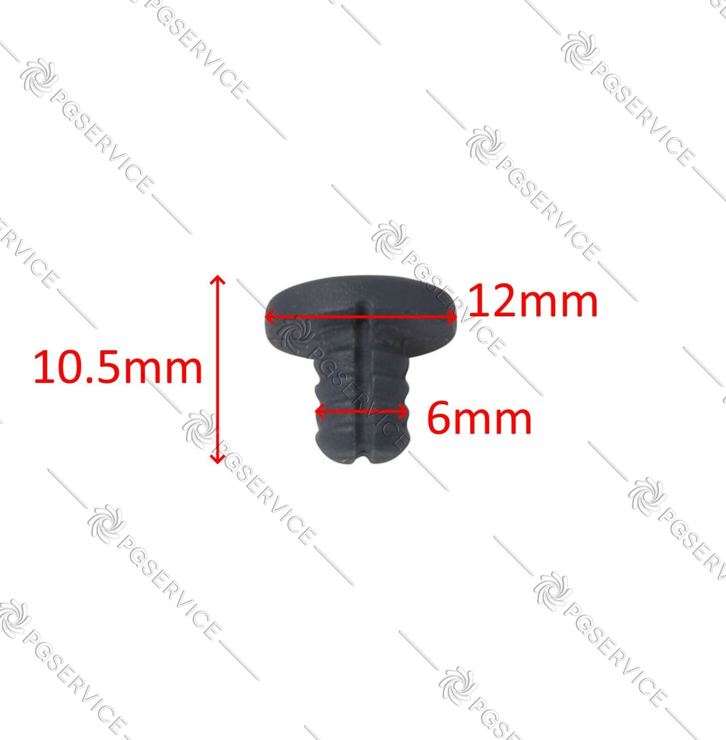 Set 10x picior de cauciuc suport grătar plită 12x10.5x6 mm Electrolux