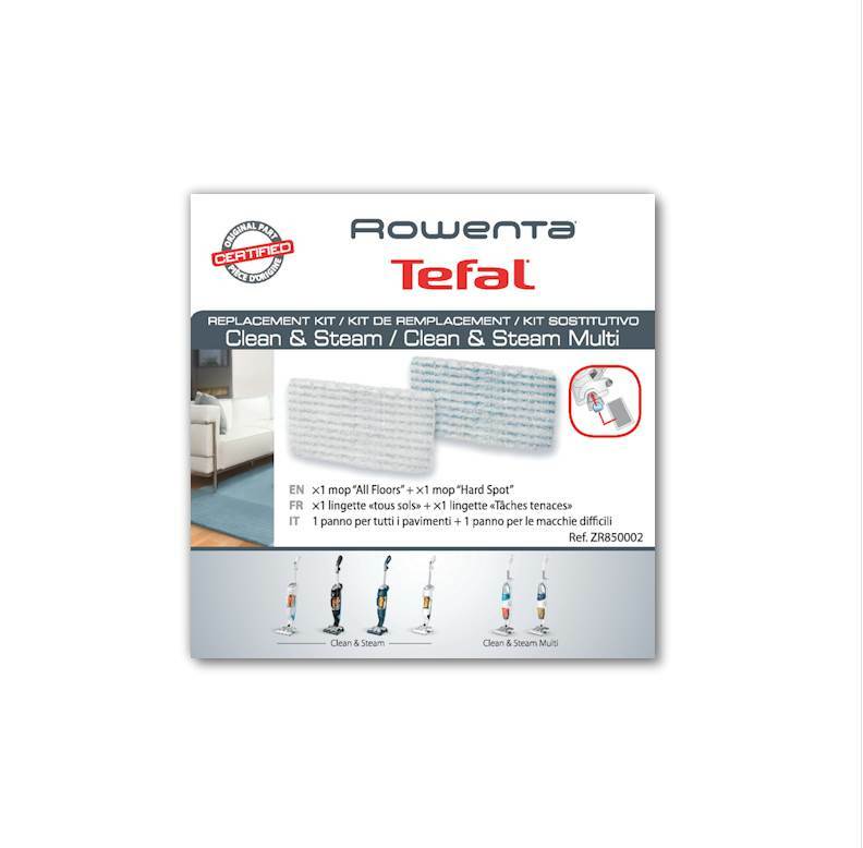 Rowenta kit cârpe mop abur Clean Steam Multi RY75 RY85 RY7557 RY8534