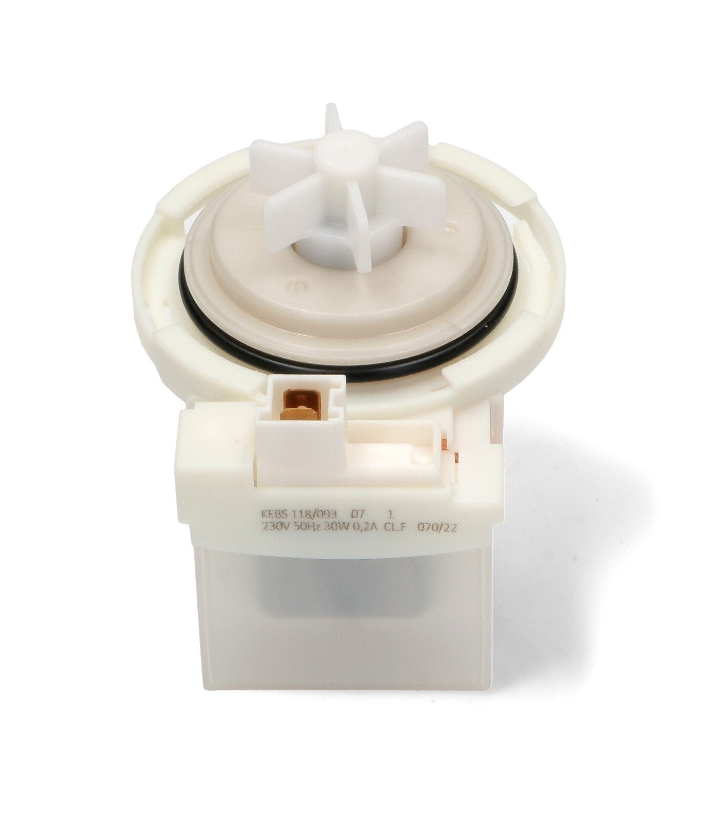 Pompe Échappement Kebs 118/093 30W Machine à Laver Bosch Siemens Maxx 1000 2060