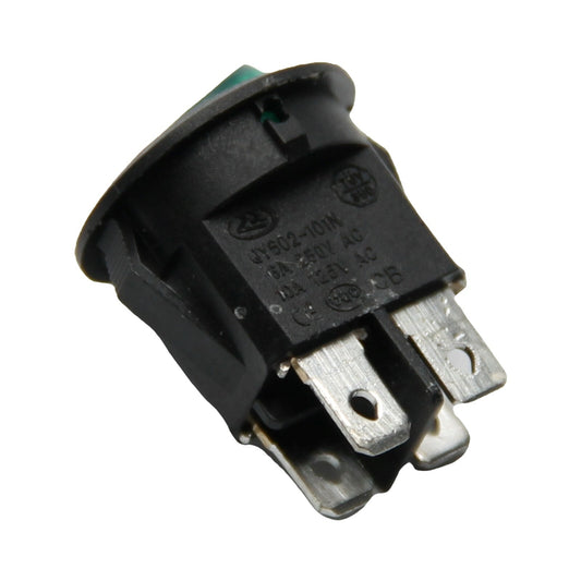 Aroma Interruptor Verde Brillante QY602-101N Máquina De Café 4 Fastón 23mm