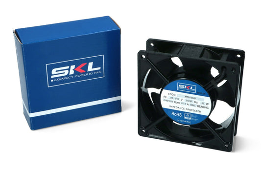 SKL ventilator ventilator 120x120 mm 22W 2700rpm 3100rpm RoHS TUV met lagers