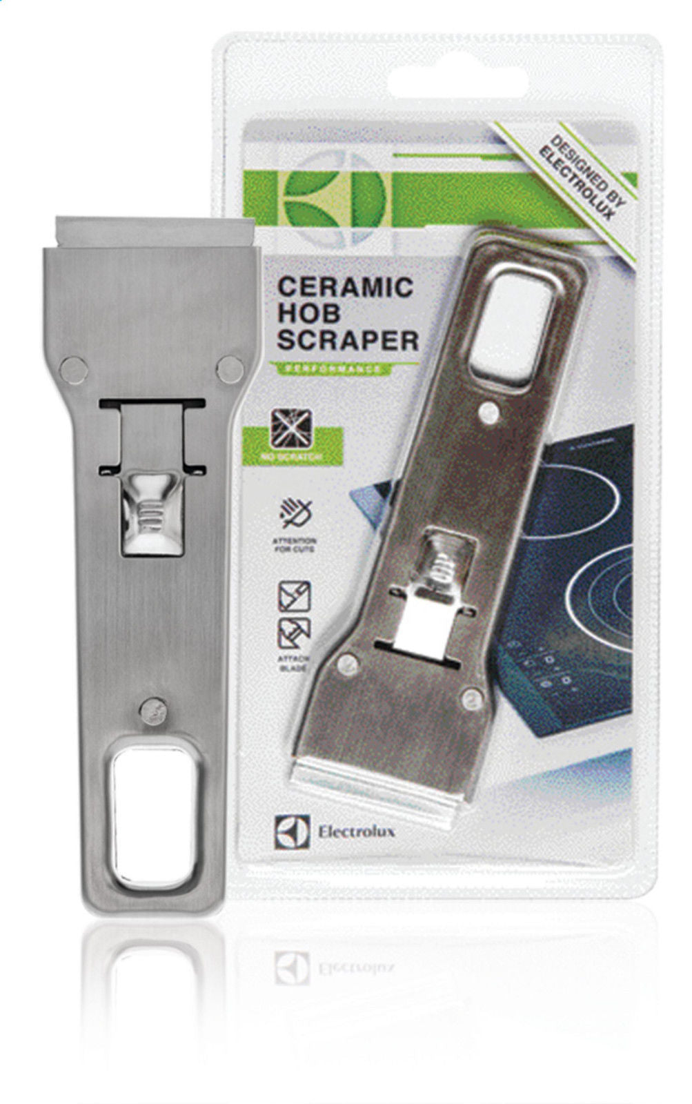 Electrolux raschietto + lama per pulizia piano cottura in vetroceramica
