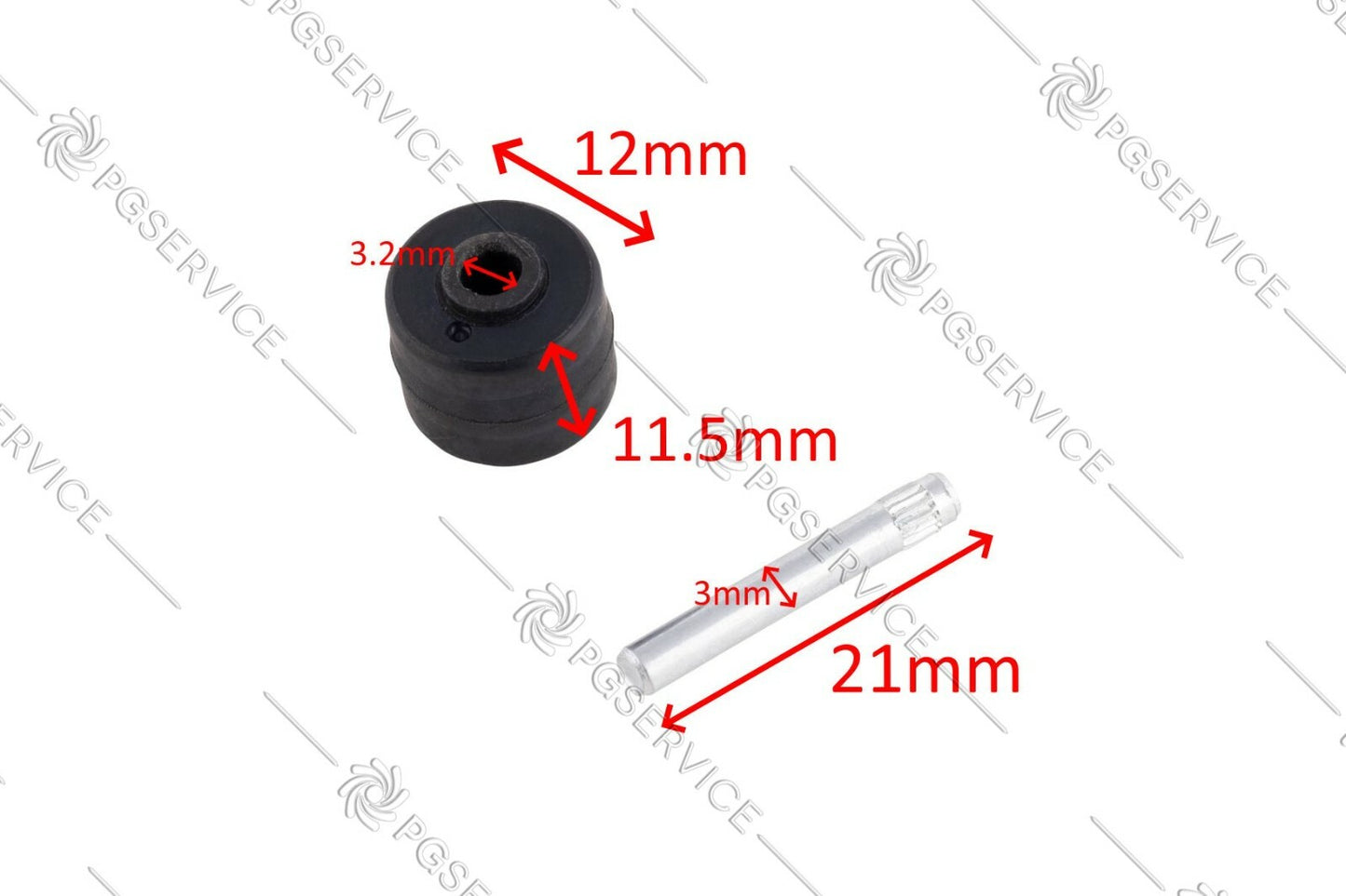 Rowenta ruota asse posteriore spazzola scopa XForce 11.60 14.60 RH98 RH9878 RH9