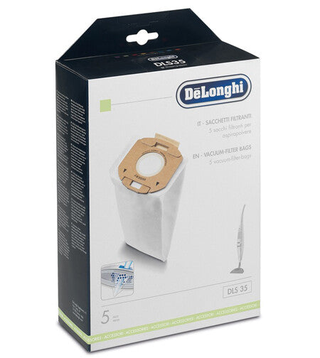 Delonghi DLS35 5x sacchi microfibra scopa Colombina XL150.40 XL160.40 XLC6050