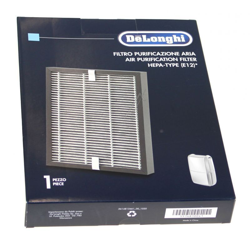 Delonghi filter HEPA ontvochtiger Tasciugo AriaDry Pure Multi DDSX220 WF WFA
