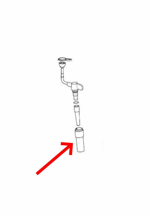 Delonghi tubul de abur spumator de lapte aparat de cafea ECP35.31 ECP3630 BCO432 COM5