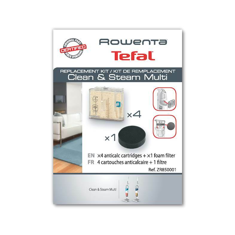 Rowenta kit filtre rășini apă burete mop aburi Clean Steam Multi RY85