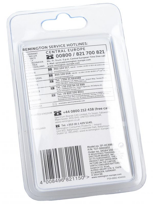 Remington Tête Lame Couteau en Acier Rasoir Coupe Cheveux Barbe HC5880