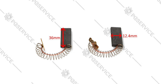 SKL 2x spazzole carboncini motore lavatrice Bosch Whirlpool Electrolux Siemens