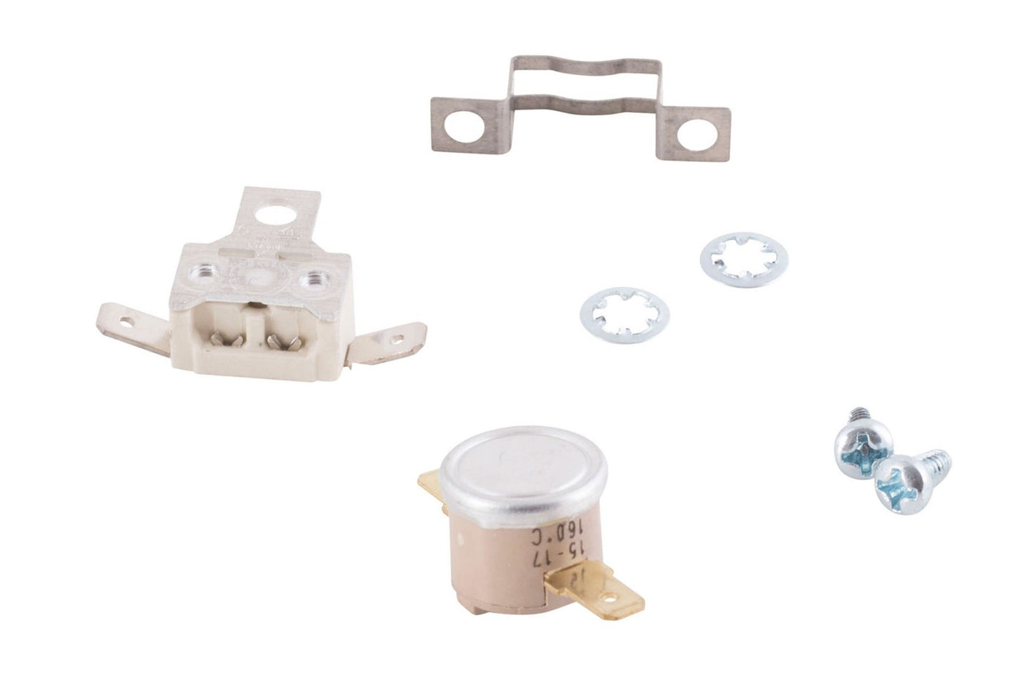 Polti Kit Soporte Termostato + Fusibile Térmico Seguridad Escoba A Vapor Moppy