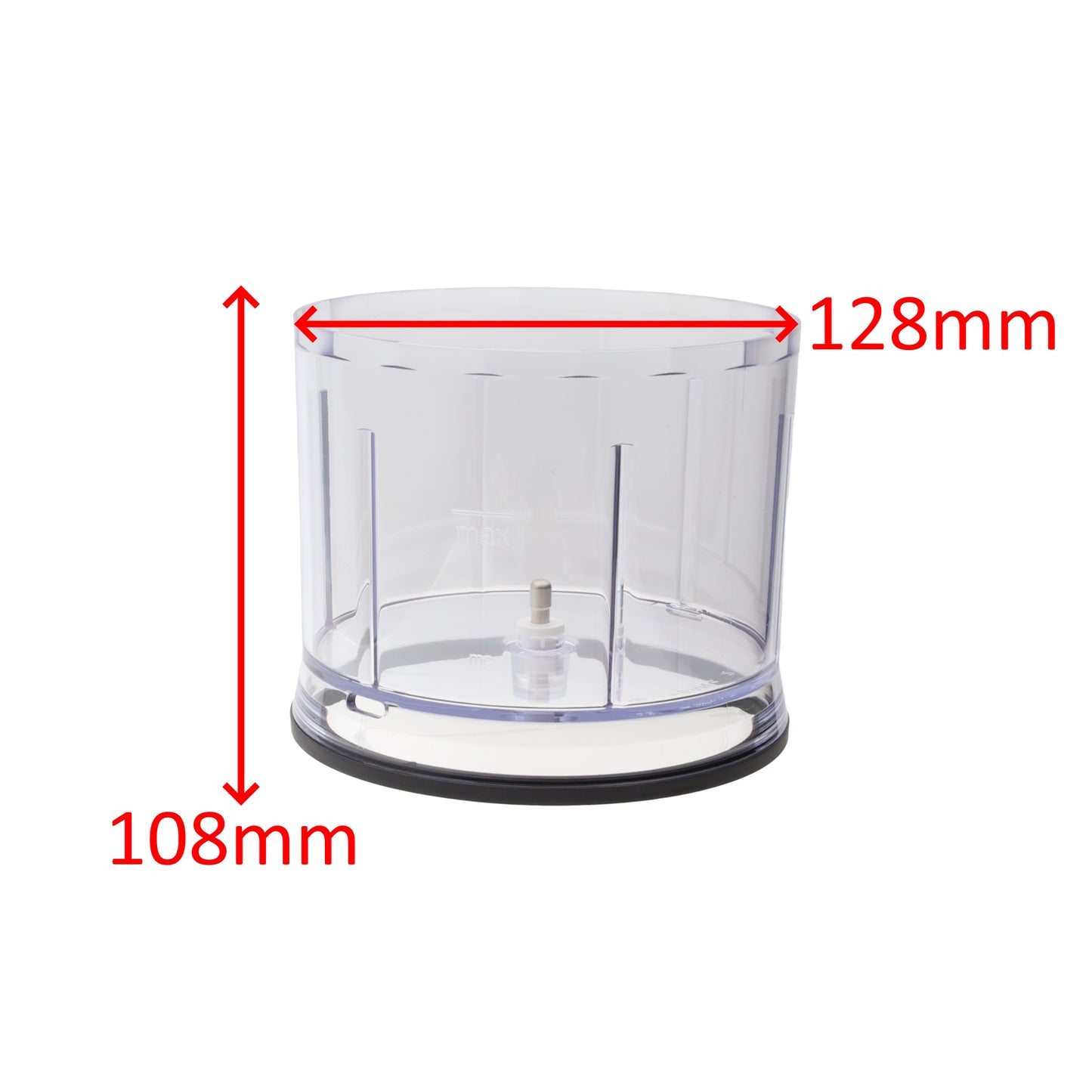 Braun Kenwood kom hakmolen 500ml mixer Triblade XL Multiquick HB701 HB901