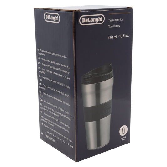 Tasse thermique double paroi en acier Delonghi 470ml machine à café Eletta Explor