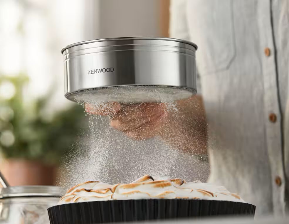 Kenwood Edelstahlsieb, Siebschüssel, rostfrei, für klumpiges Mehl