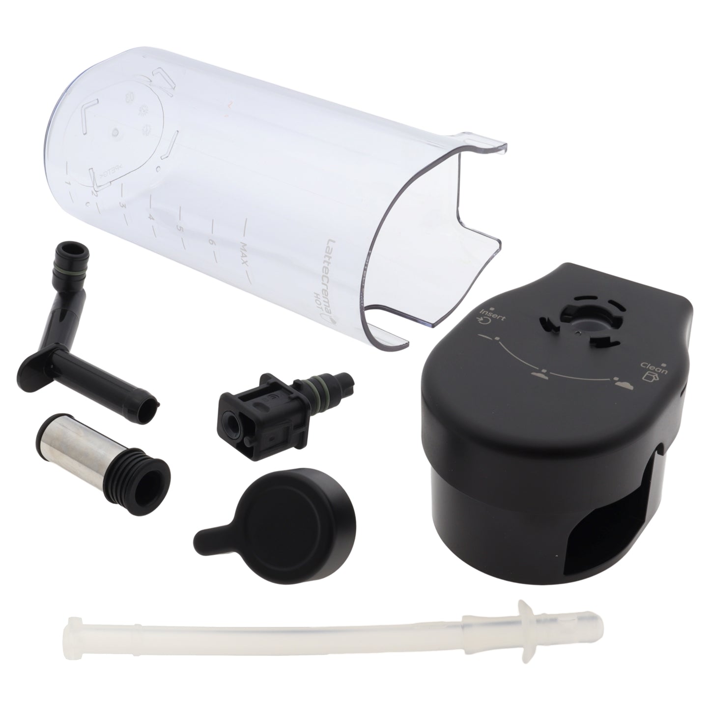 Carafe à lait noire Delonghi HOT LatteCrema machine à café Eletta Explore ECAM45