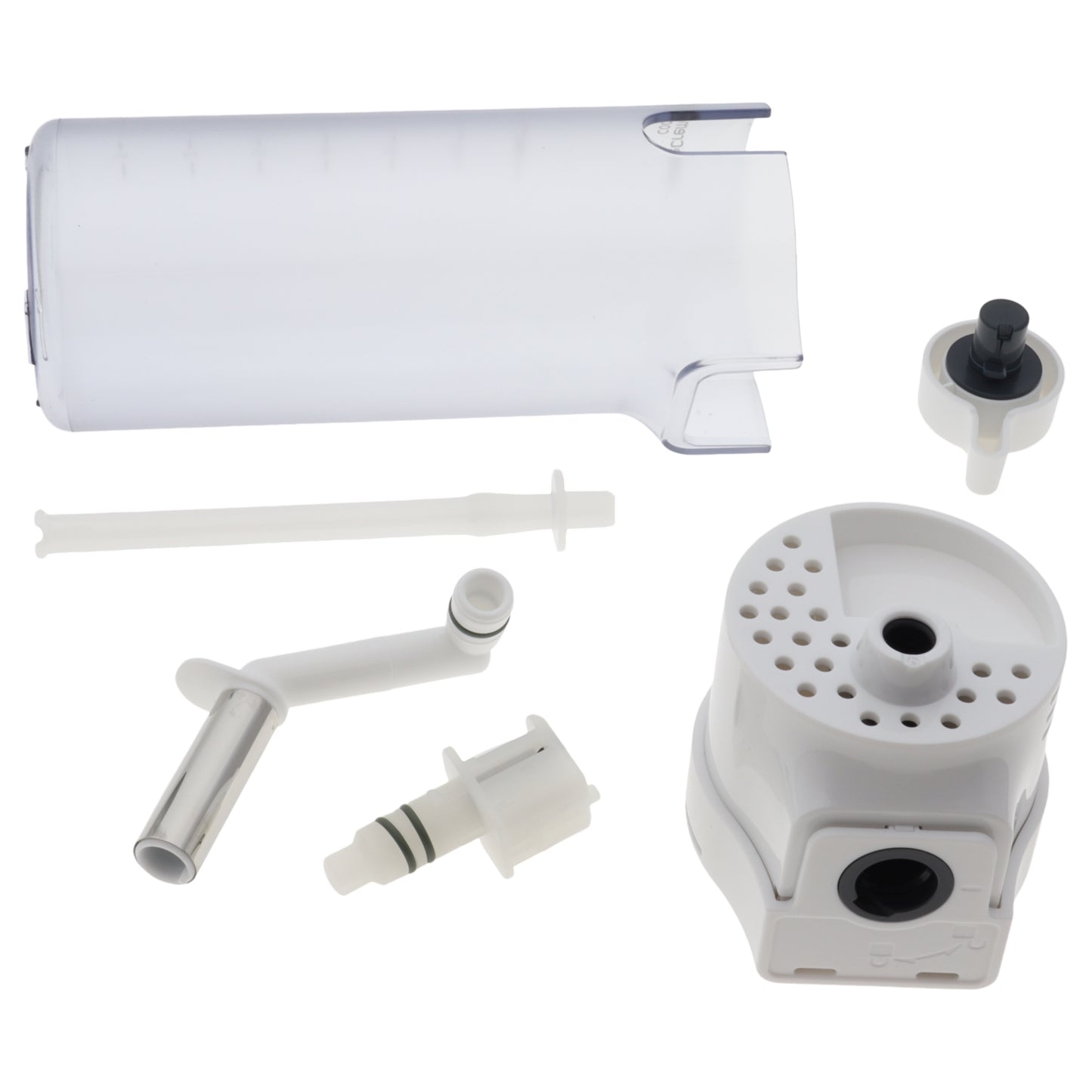 Cafetera Delonghi con jarra de leche fría blanca Eletta Explore ECAM450 452