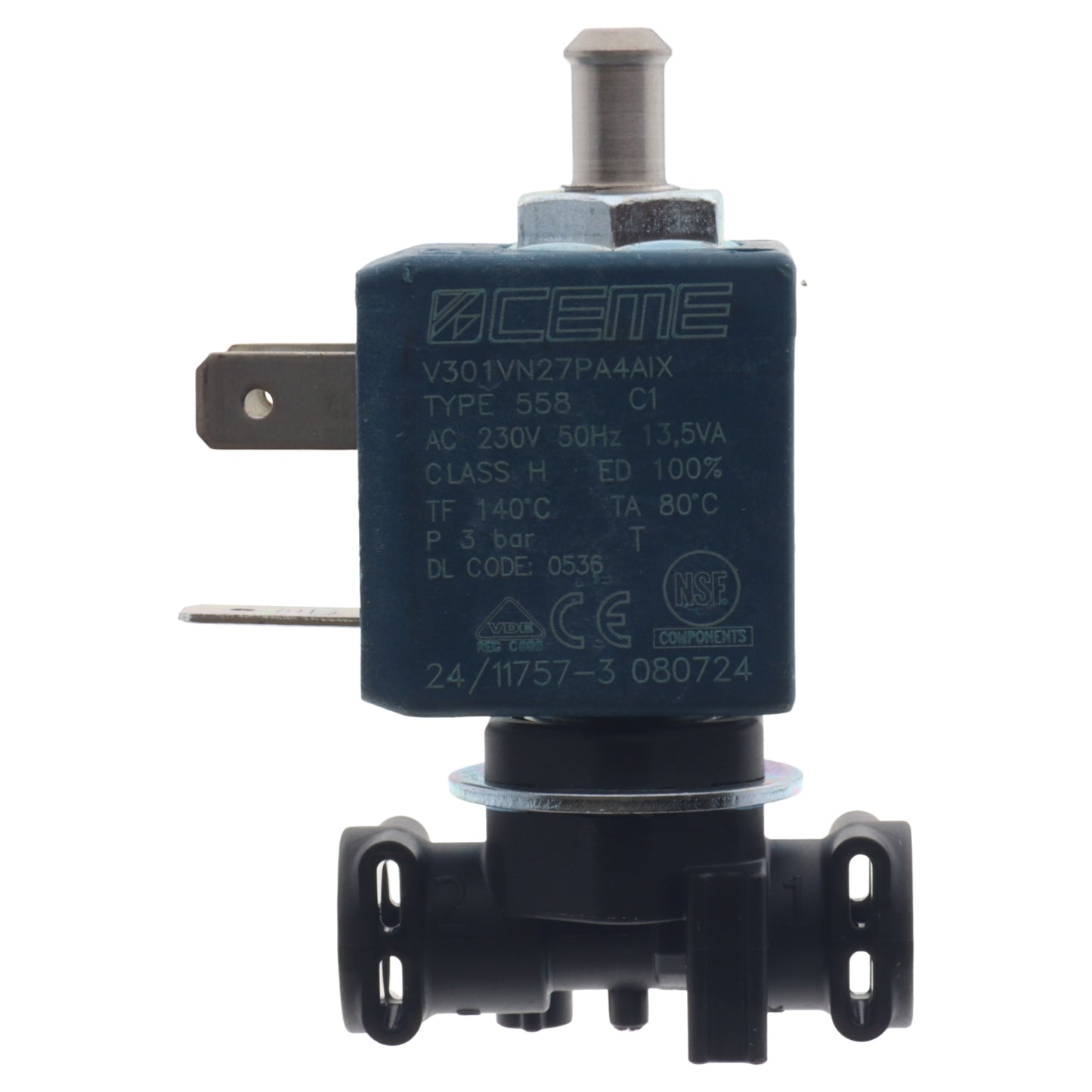 Delonghi elettrovalvola 3 vie 0536 macchina caffè Magnifica Start Evo Next Dinamica Plus