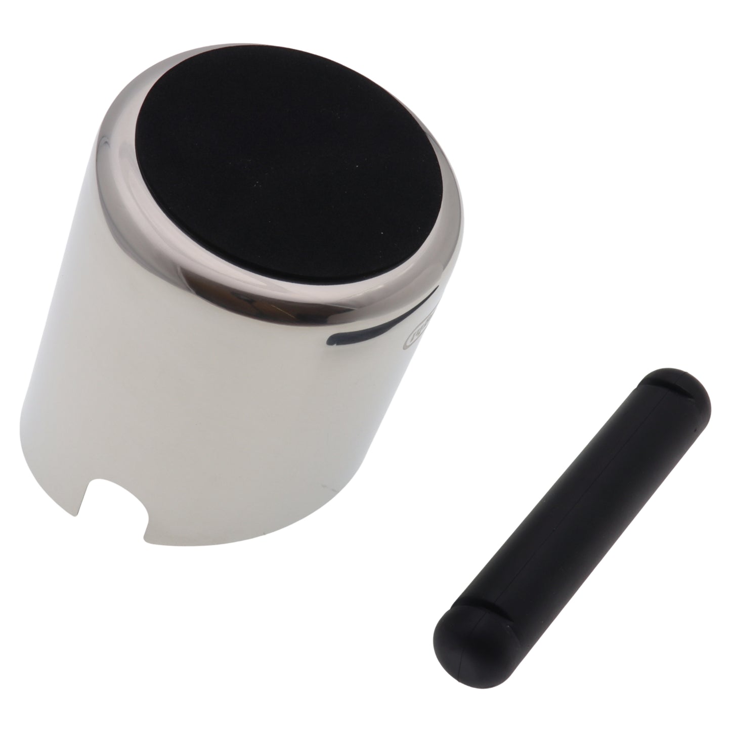 Contenedor de golpes Delonghi 105mm acero inoxidable para máquina de café