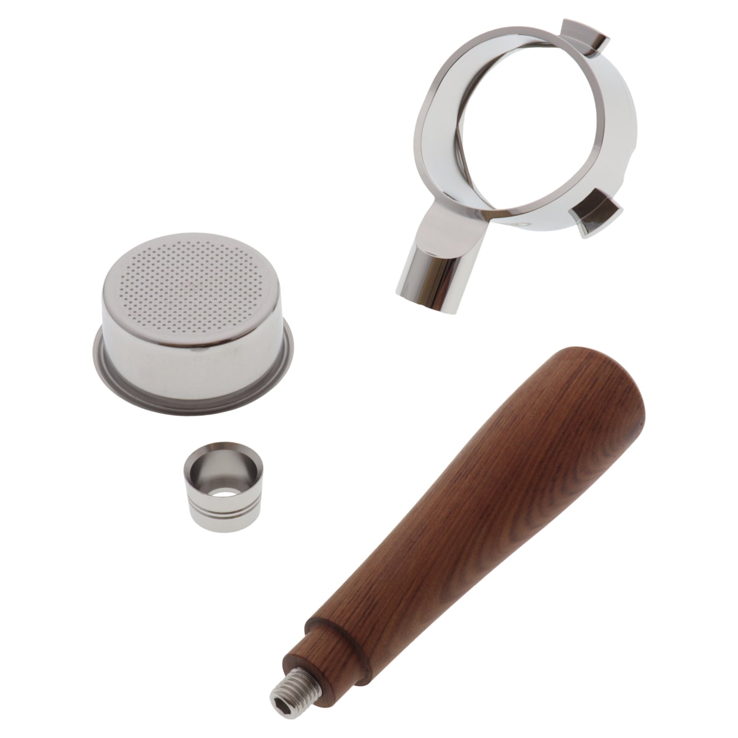 Delonghi braccetto senza fondo in legno per macchina da caffè La Specialista