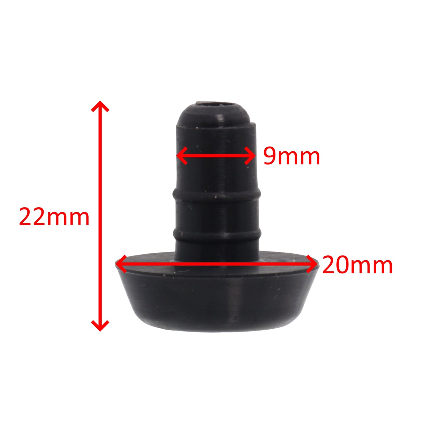 Ariete 4x picioare cauciuc suport 22mm răzătoare Gratì Superior 449 452