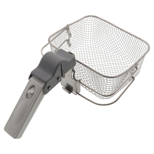 Ariete cestello griglia con manico impugnatura friggitrice Easy Fry Metal 4612