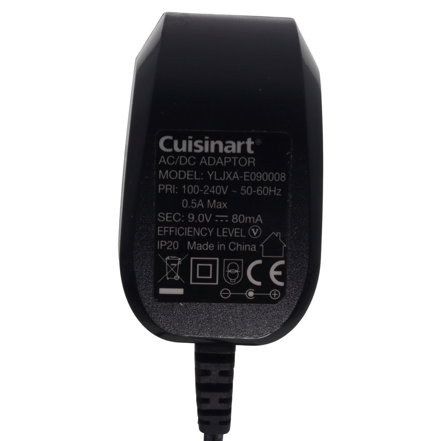 CuisinArt carica batterie caricatore YLJXA-E090008 9V apri vino Style CWO50E