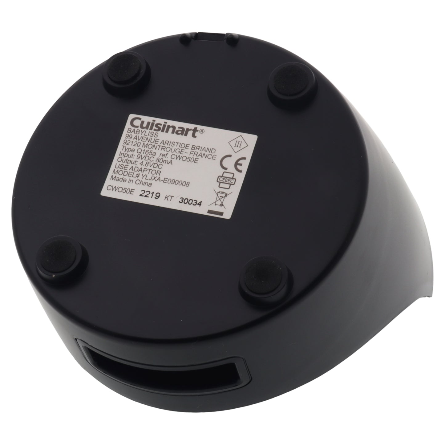 CuisinArt base stazione ricarica supporto Q165a apri vino Style CWO50E