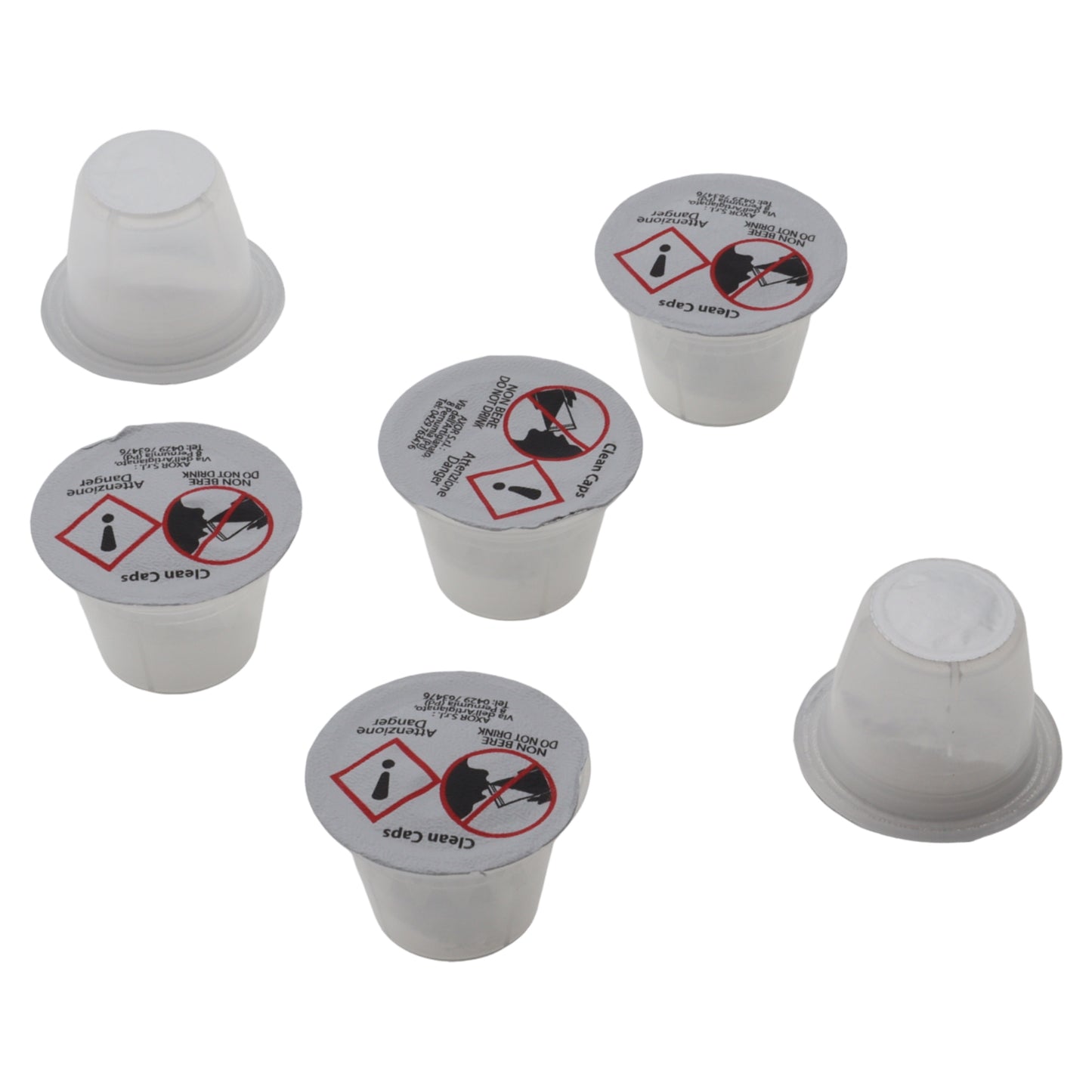 Axor capsule detergenti pulizia per macchina da caffè Nespresso Essenza Pixie