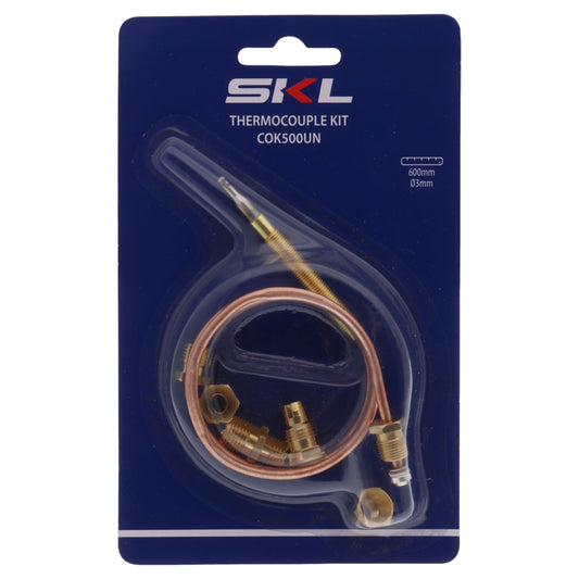 Termocoppia di sicurezza per piano cottura a gas universale 600mm 5 adattatori