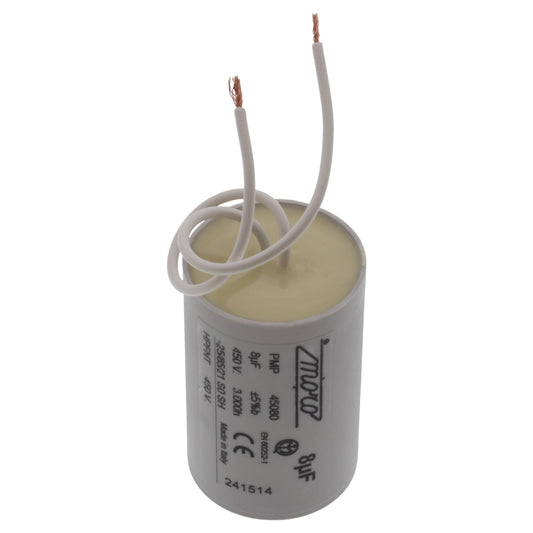 Essedue condensator PMP 45080 8uF 450V 56mm feliator 195 220 250 300 350