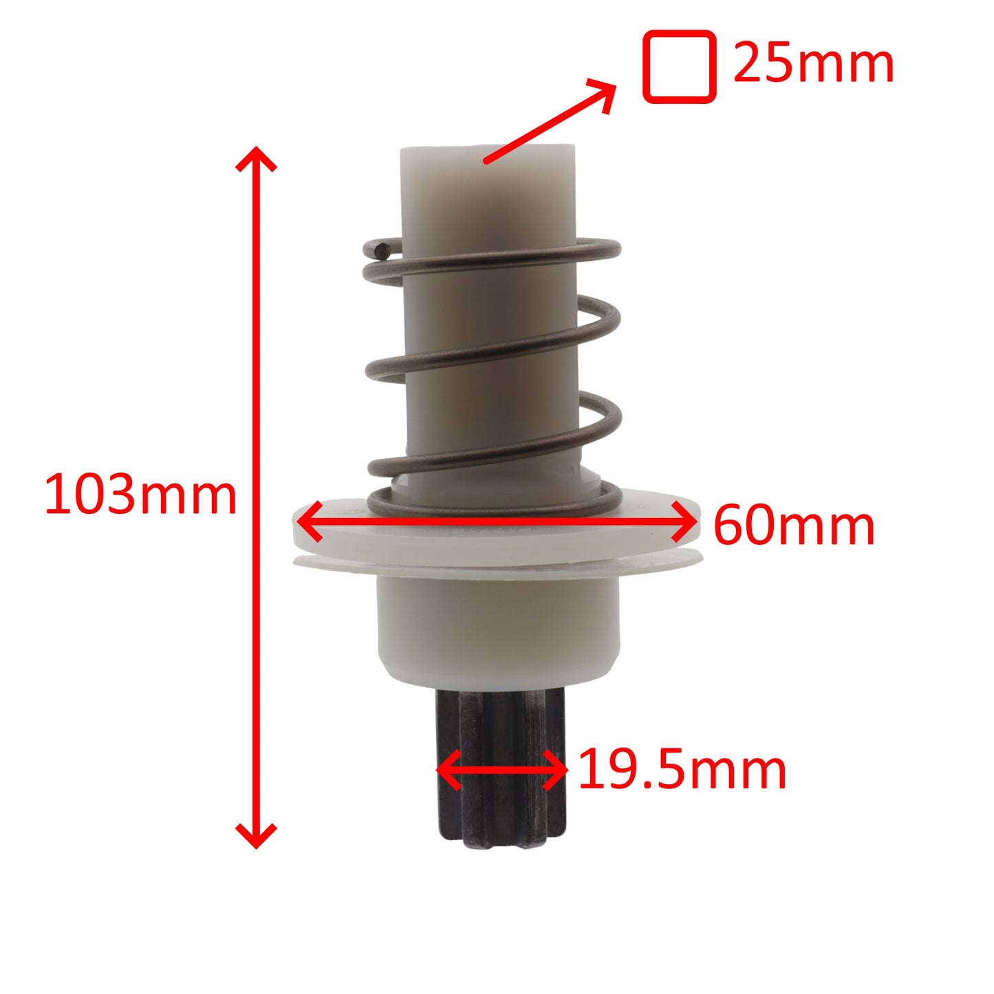 Tre Spade perno Gelenk Antriebswelle F17716 Passiergerät Big 40 80 F17500