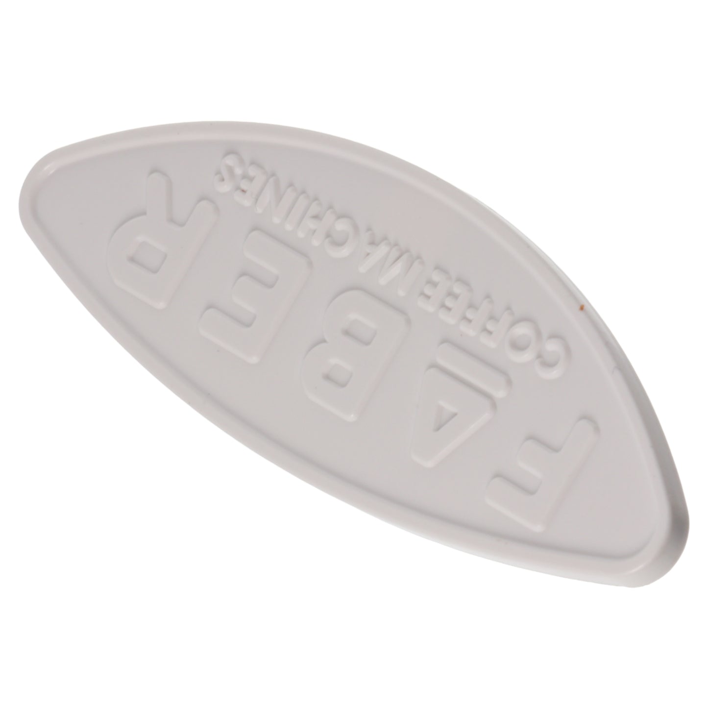 Faber logo targhetta stemma coperchio originale macchina caffè Slot Plast