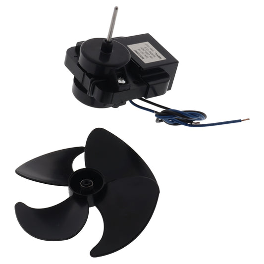 Motore ventilatore F61-10 6W 220V con ventola 100mm universale per frigorifero