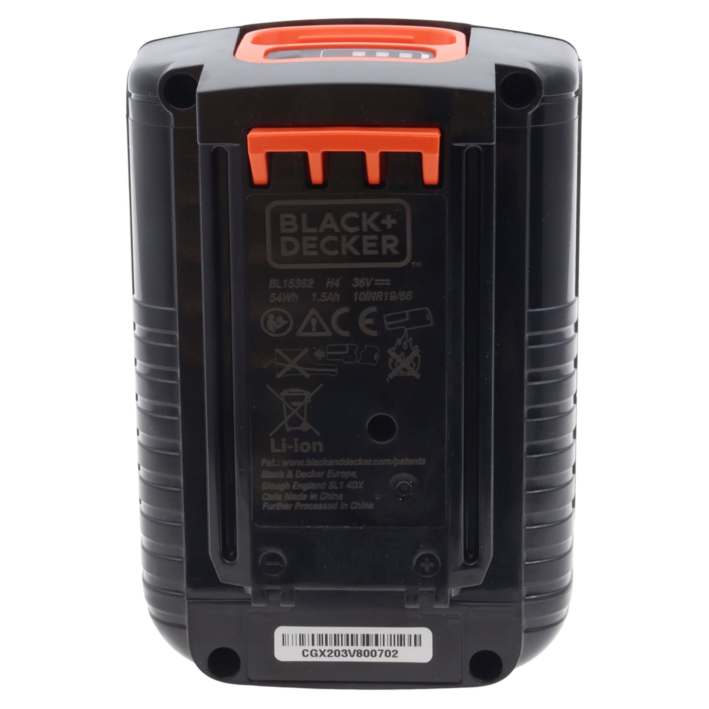Black & Decker batteria BL15362 36V scopa aspirapolvere PowerSeries Extreme 36V
