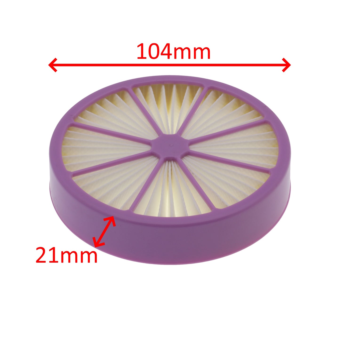 Rowenta filtro HEPA viola scopa aspirapolvere Comfortline Cyclonic RH7515 RH7535