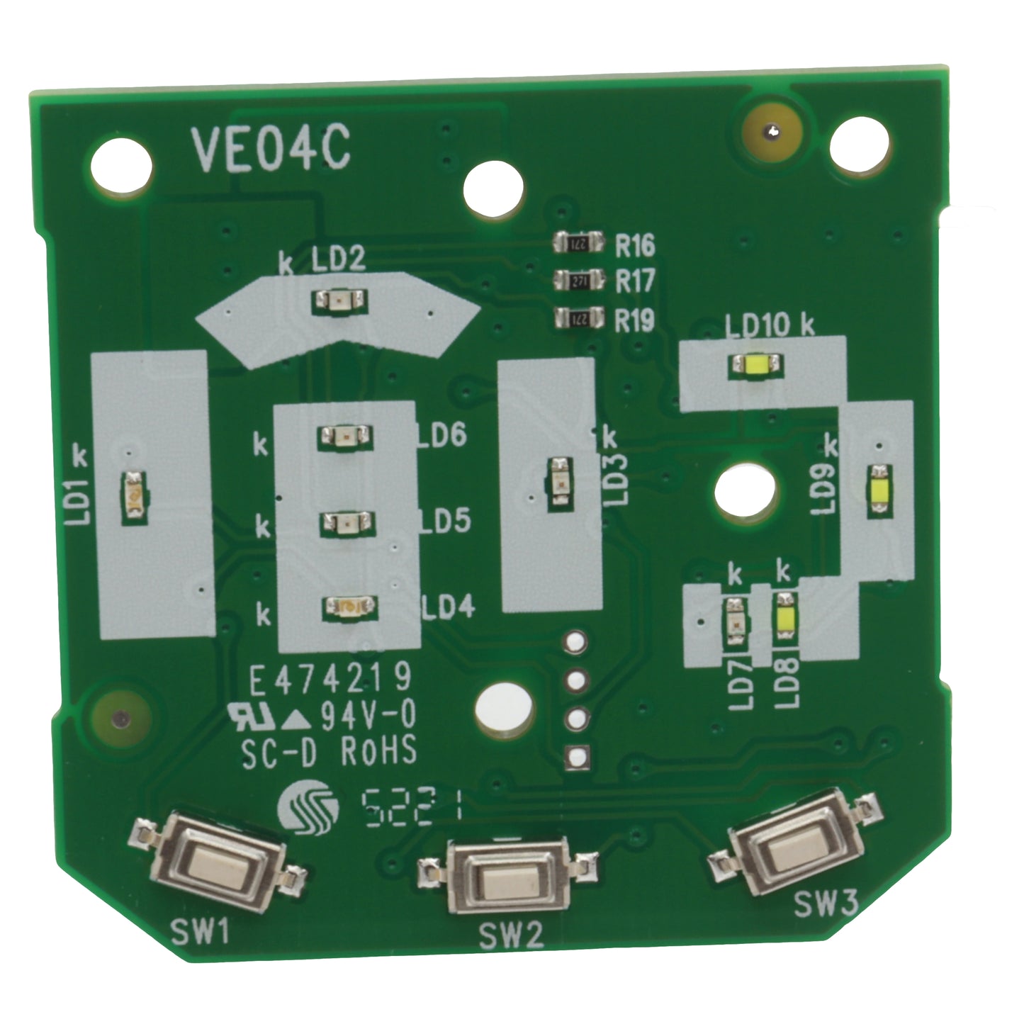 Rowenta placă electronică PCB aspirator vertical XForce 11.60 RH98 RH9877