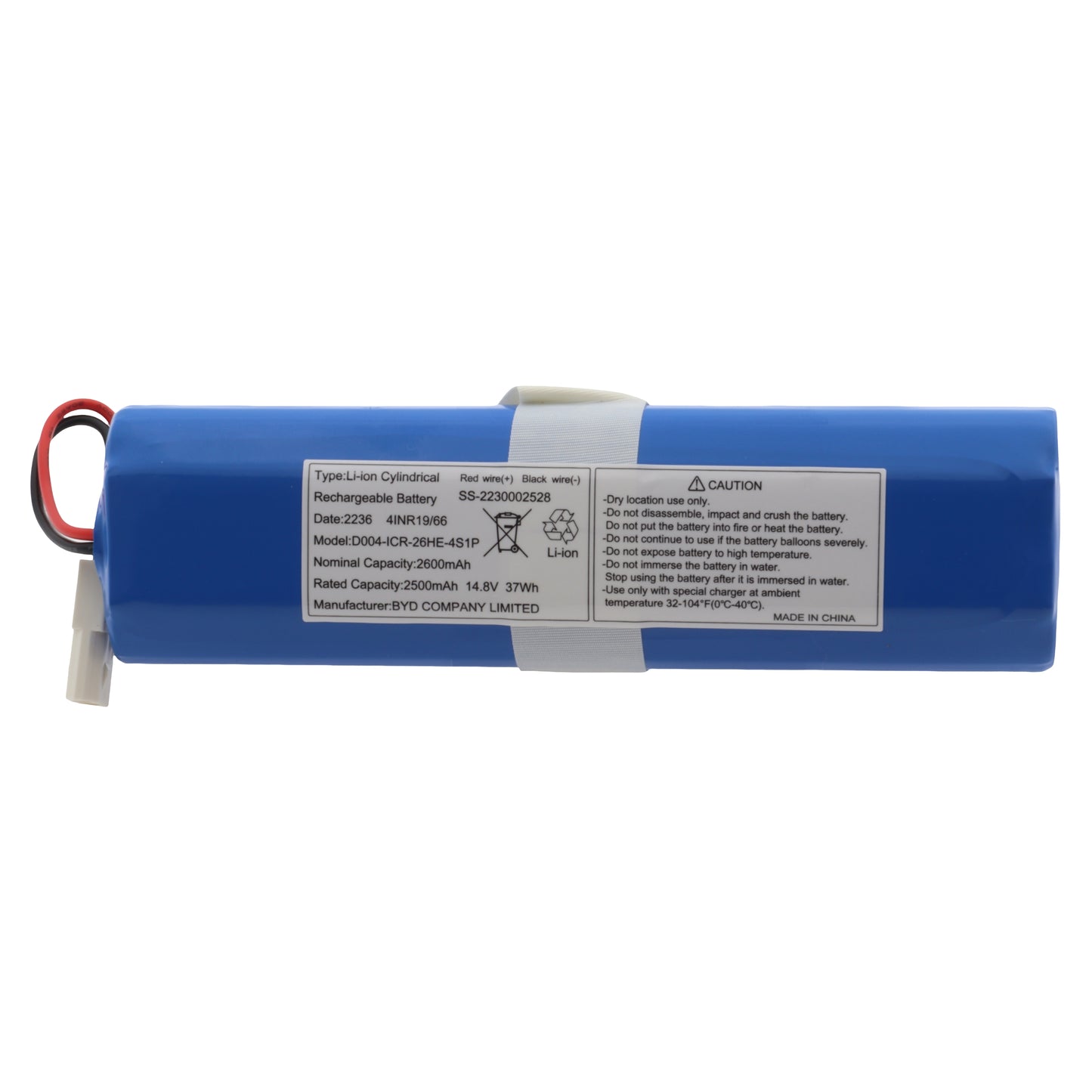 Rowenta batterij blauw 14.8V stofzuiger Xplorer 75 RR7635 RR7647 RR8567