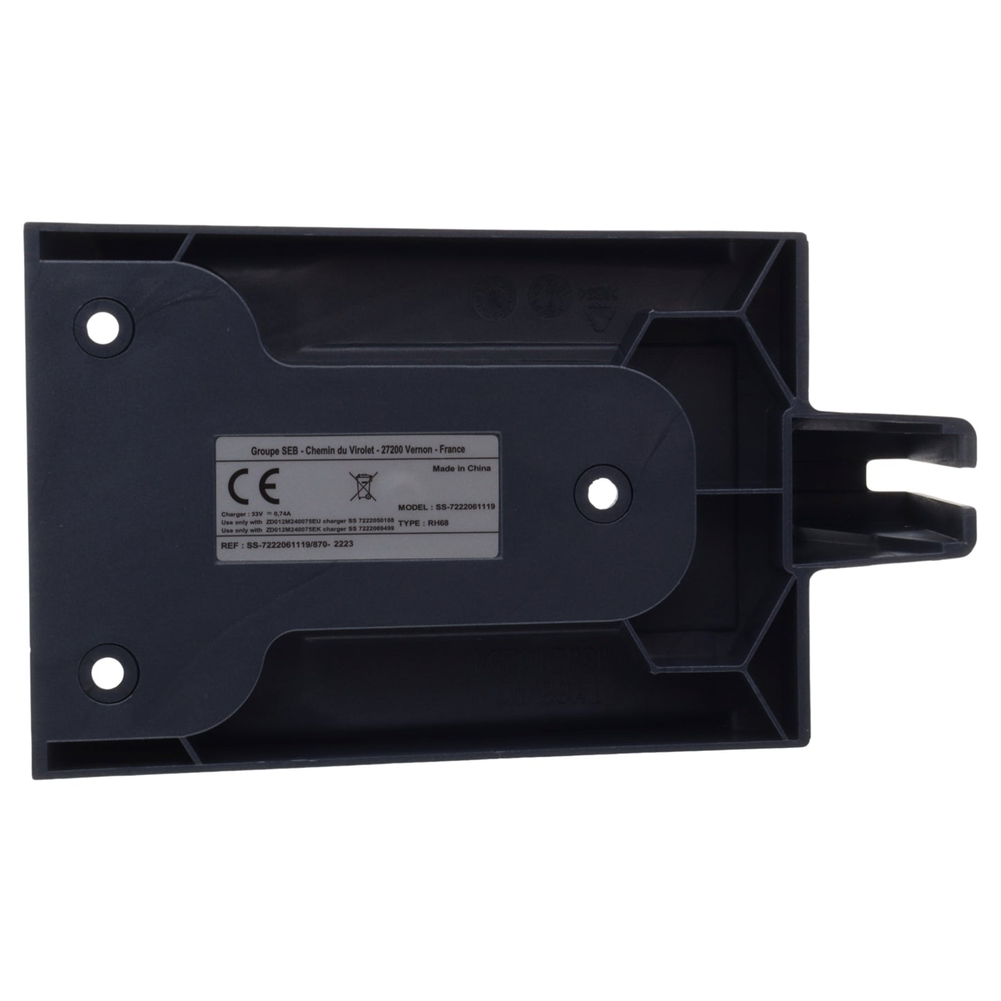 Rowenta Tefal base appoggio a muro scopa aspirapolvere XPert 6.60 RH6821 RH6838