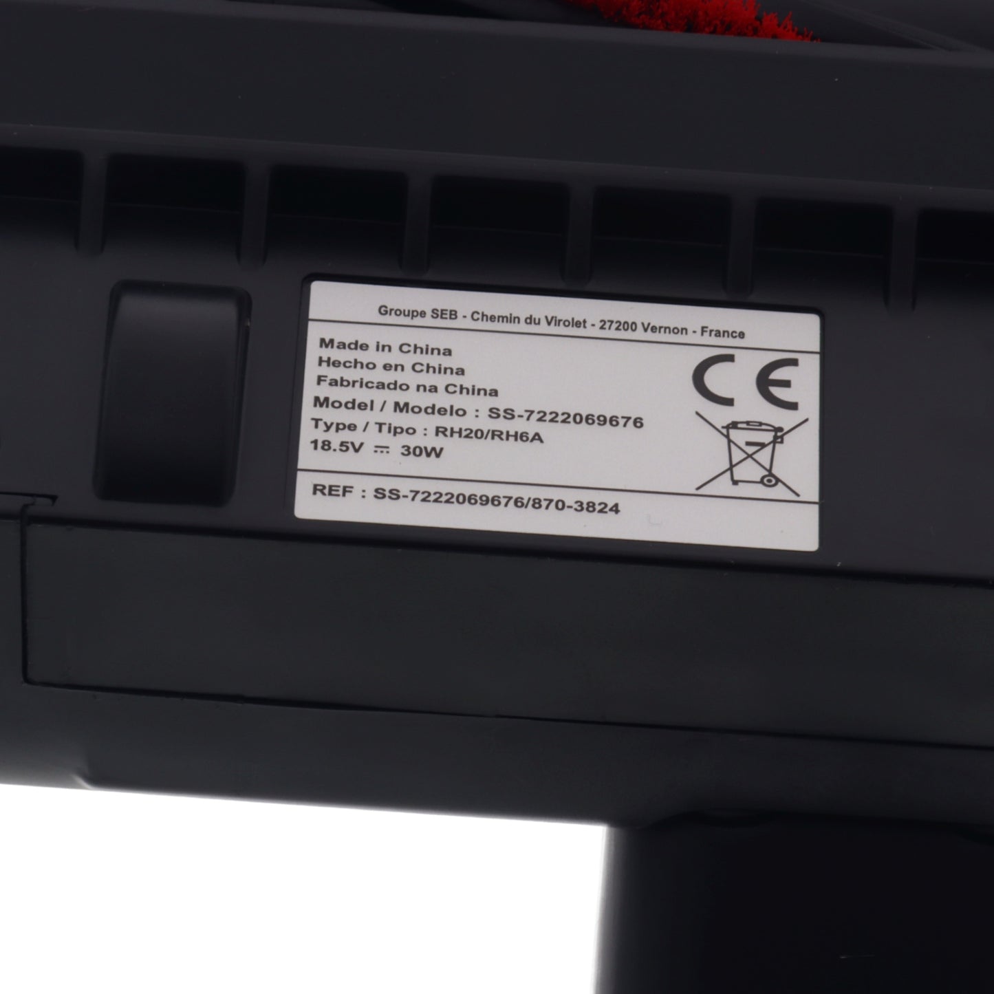 Rowenta turbo mała szczotka 18.5V odkurzacz pionowy XForce Flex 9.60 RH2078 RH2087 RH2098