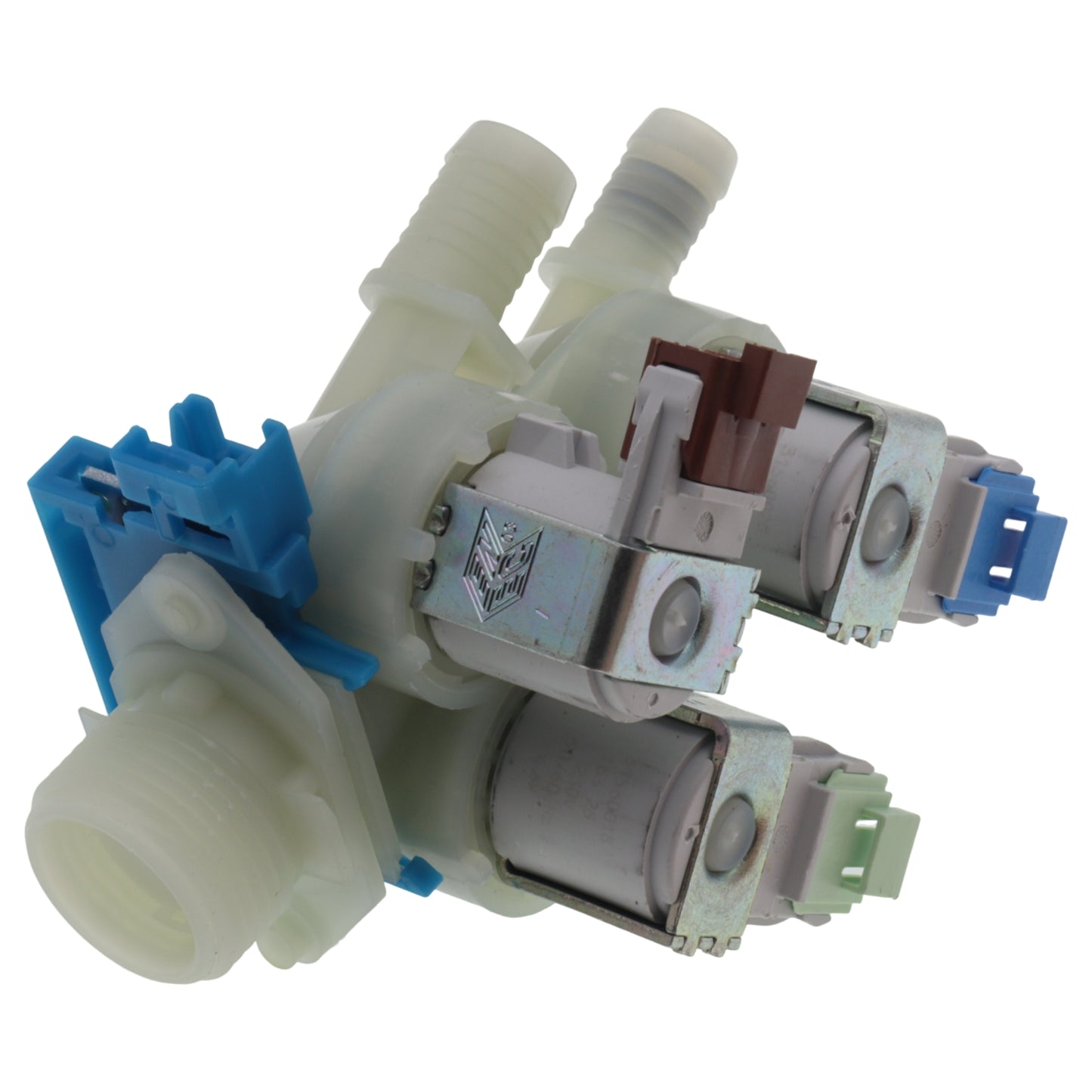 Three-way solenoid valve water inlet 230V 6.5W with sensor for AEG washing machine Rex Electrolux