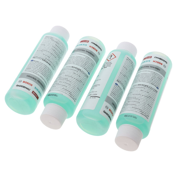 Bosch Siemens 4x flaconi detergenti igienizzanti originali 125ml asciugatrice