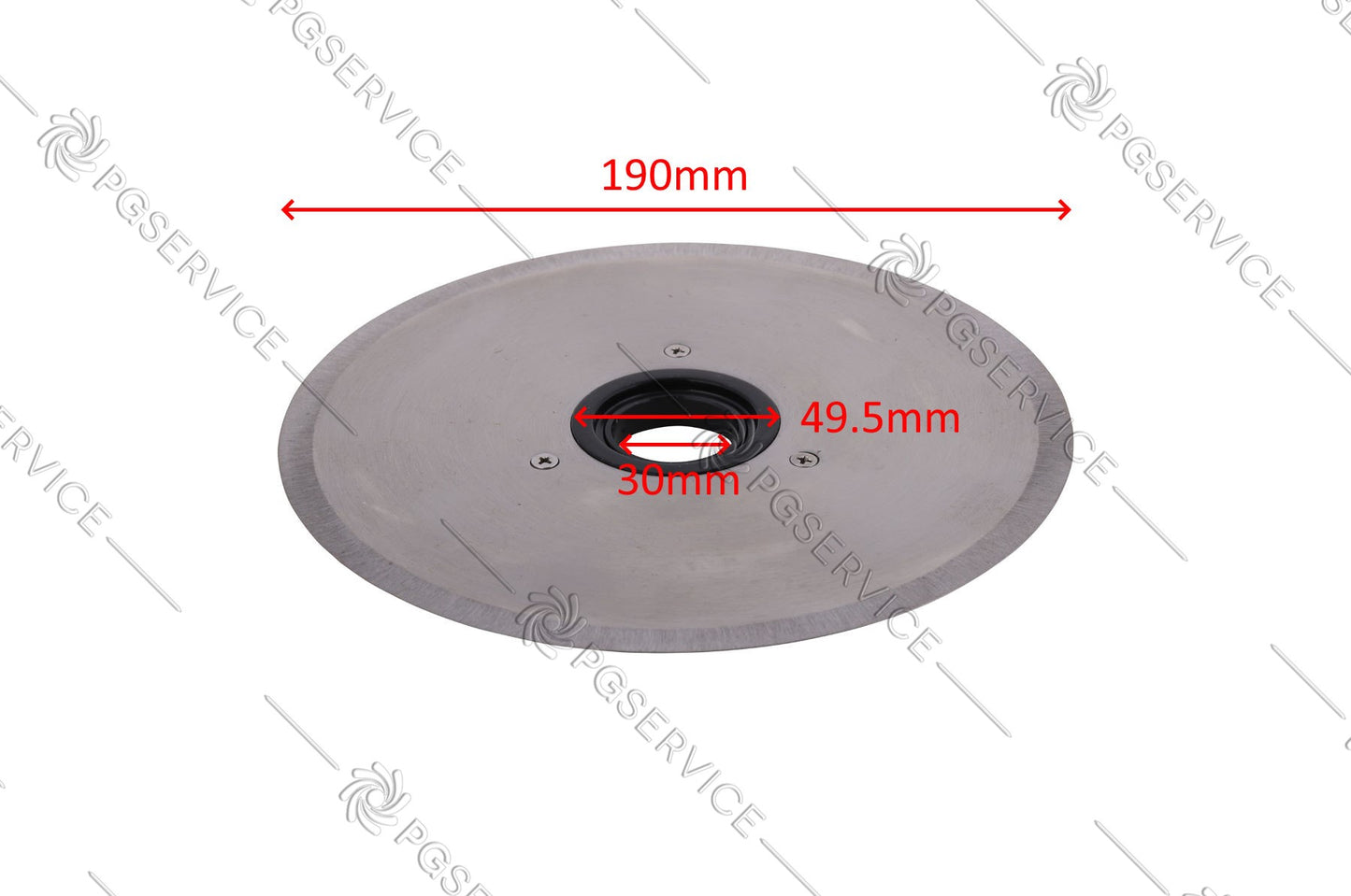 RGV disco lama 190mm 19cm liscia affettare per affettatrice Ausonia 190	